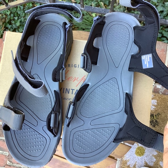 Weatherproof Vintage Men’s Brighton Adjustable Sandals Gray SZ 13 - Picture 8 of 16